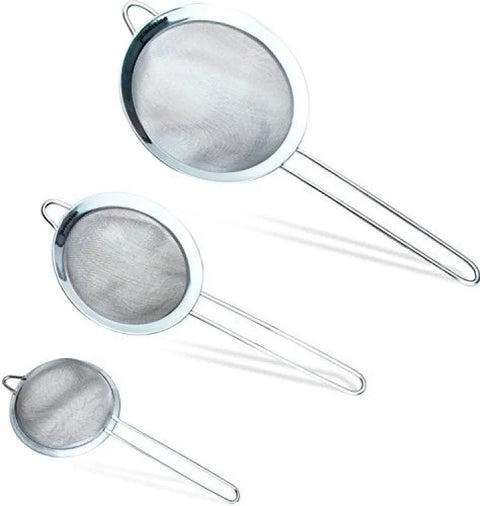 Steel Mesh Tea Strainer Set – Pack of 1